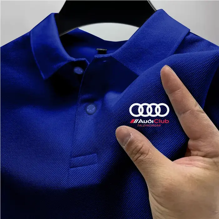 Polo Audi : Vêtement de course moto simple et tendance