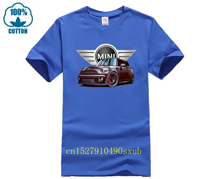 T-shirt col rond avec logo Mini Cooper Racing