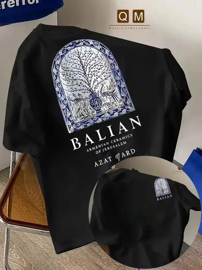 T-shirts en céramique arménienne pour hommes et femmes
