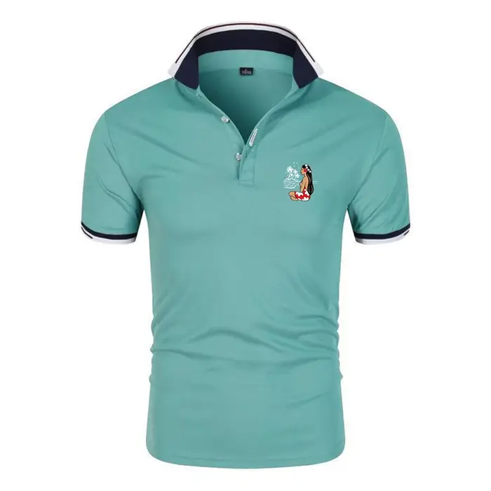 Hinano Tahiti Beer Summer Polo à manches courtes pour homme