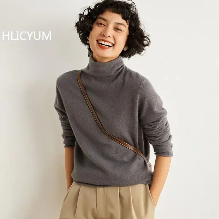 Pull en cachemire 100% pour femme