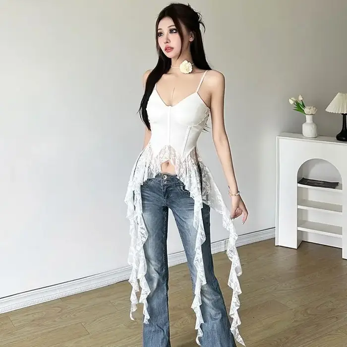 Nouvelle Collection Été 2026 : Top Femme Élégant à Bretelles