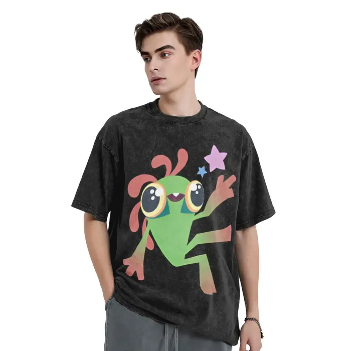 Murloc World of Warcraft t-shirt hommes coton T-Shirts drôles col rond