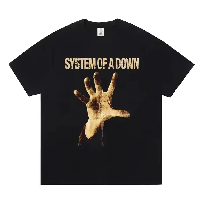 T-shirt du groupe System of A Down 2026 en coton doux pour l'été – T-shirt mode homme femme, style r