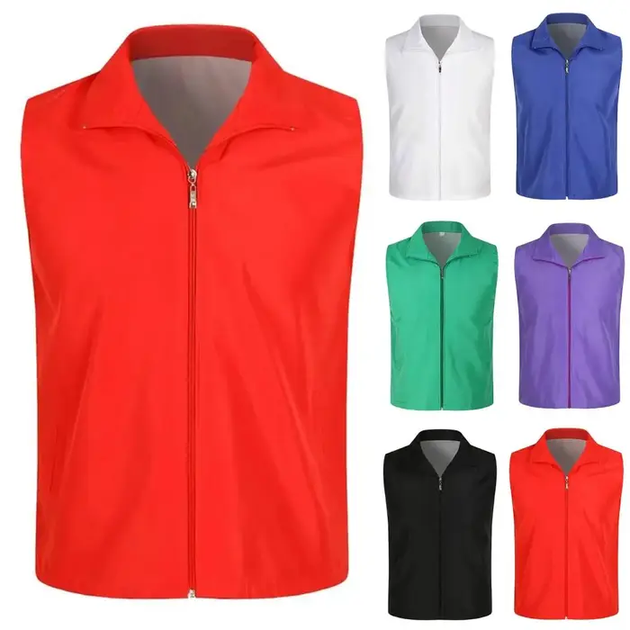 Gilet unisexe en fibre fine respirante