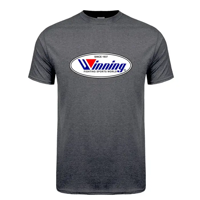 Gagner boxe t-shirt été hommes coton à manches courtes T-shirts gagnant