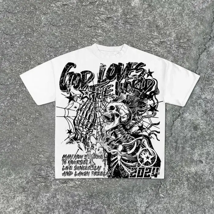 T-shirt col rond pour hommes