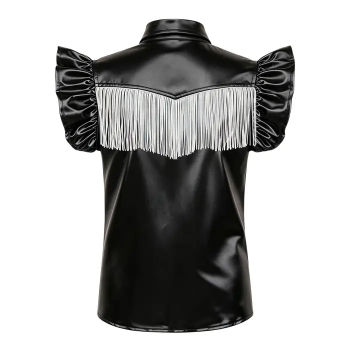 Chemise Métallique Western Cowgirl pour Filles
