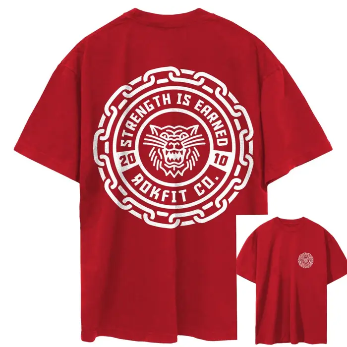 T-shirt de marque Face The Fury Rok Sports Comprehensive Fitness