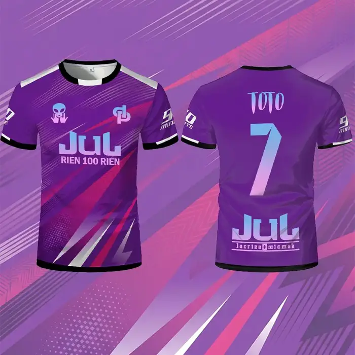 Nouveau T-shirt d'entraînement de football respirant pour l'été 2026 JUL Toto Ninetta Rien 100 Rien,