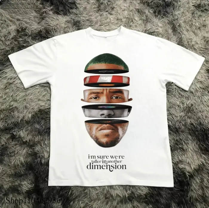 T-shirt graphique rétro du rappeur Frank