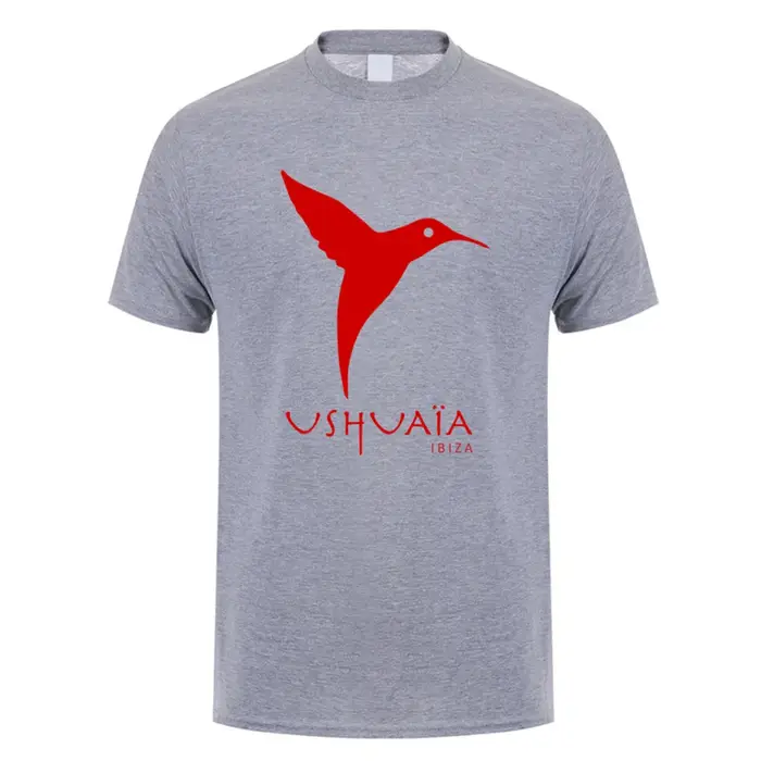 Ushuaia Ibiza t-shirt été hommes coton à manches courtes t-shirts cadeau homme