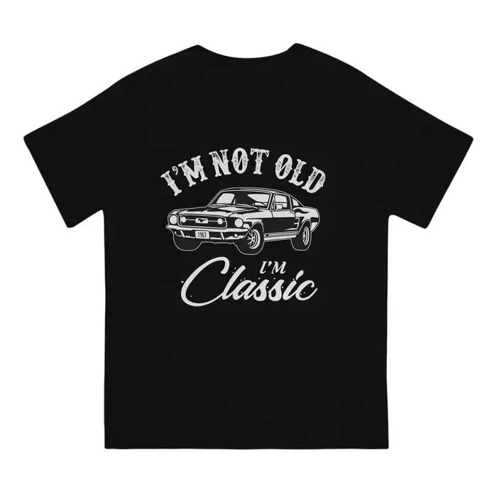 T-Shirt à Manches Courtes et Col Rond pour Homme