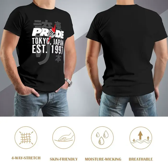 T-shirt David Pride Tak1997 pour hommes, sweat-shirt anime vintage