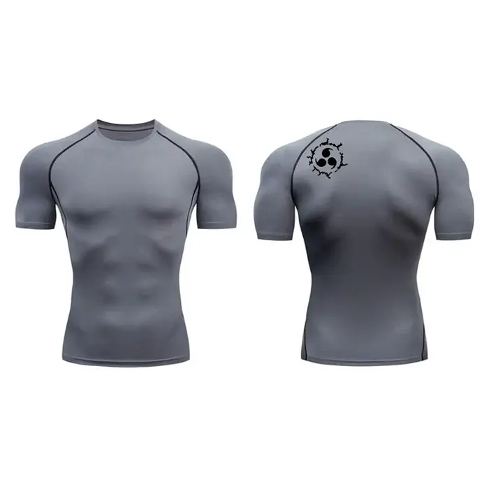 T-shirt de compression graphique pour homme