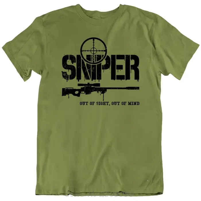 Sniper Us Army Special Force Seals Para Sas T-shirt surdimensionné décontracté col rond été unisexe hauts t-shirts coton