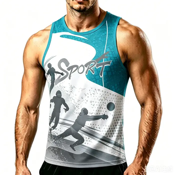 Débardeur de sport pour homme, séchage rapide, pour l'été, entraînement, gym, course à pied, sans ma