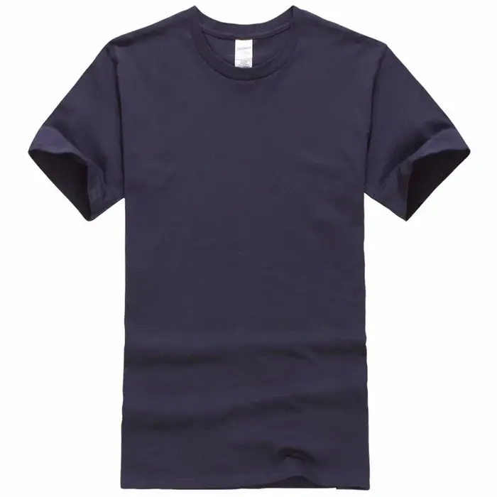 Été 100% coton T-Shirts hommes décontracté à manches courtes solide coton col rond doux T-Shirts bas
