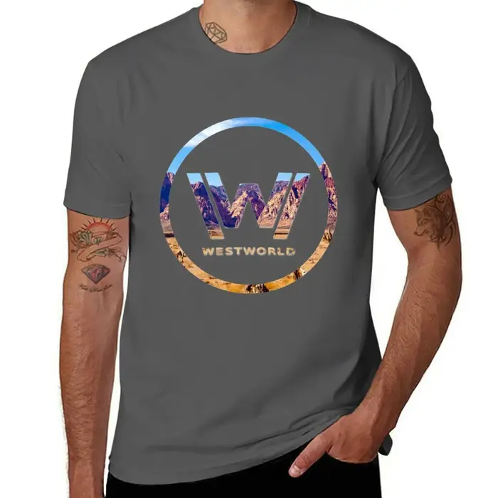 T-shirt Westworld grande taille à manches courtes pour l'entraînement