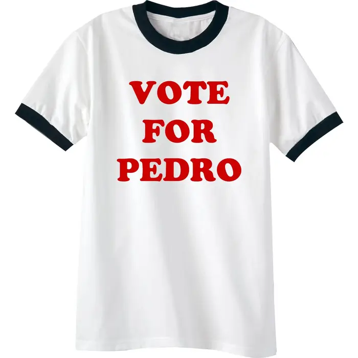 T-shirt Napoleone Dynamite Vote For Pedro pour parents et enfants