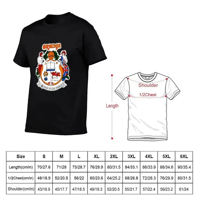 Orange Amplification voice of the world T-shirt classique léger pour les fêtes
