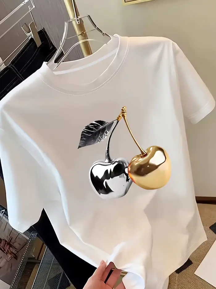 T-shirt à manches courtes pour femme