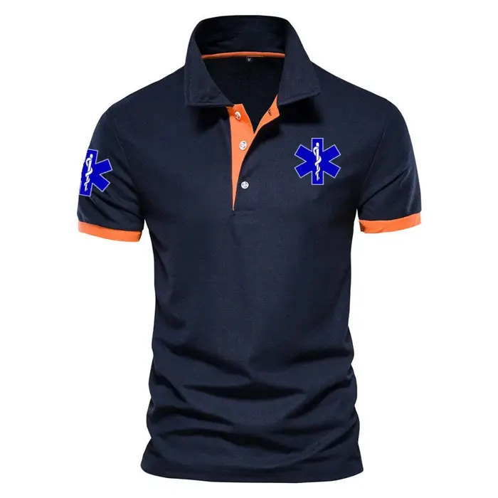 POLO haut de gamme en pur coton pour hommes