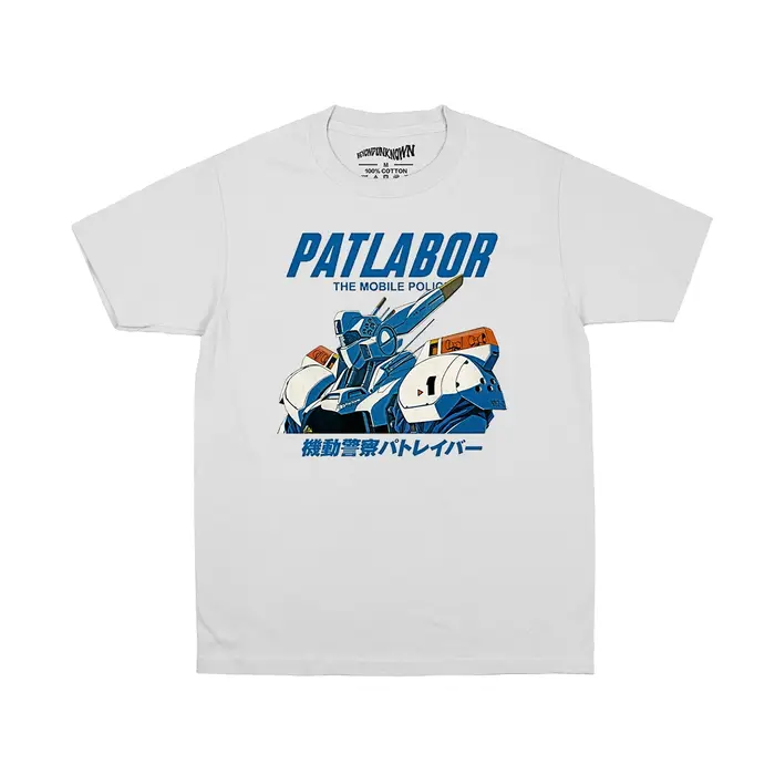 Police Mobile PATLABOR T-Shirt japonais Anime vous êtes sous l'arrête chevalier Tekkaman lame hommes imprimé été coton