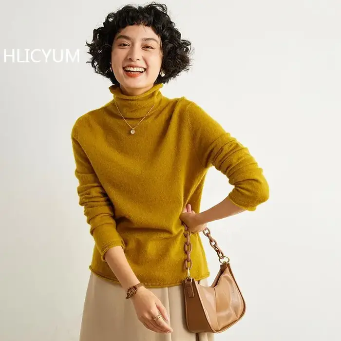 Pull en cachemire 100% pour femme