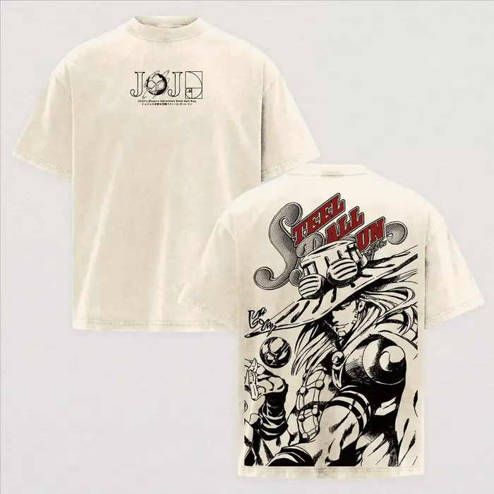 T-shirt Anime JoJo's Bizarre Adventure pour hommes