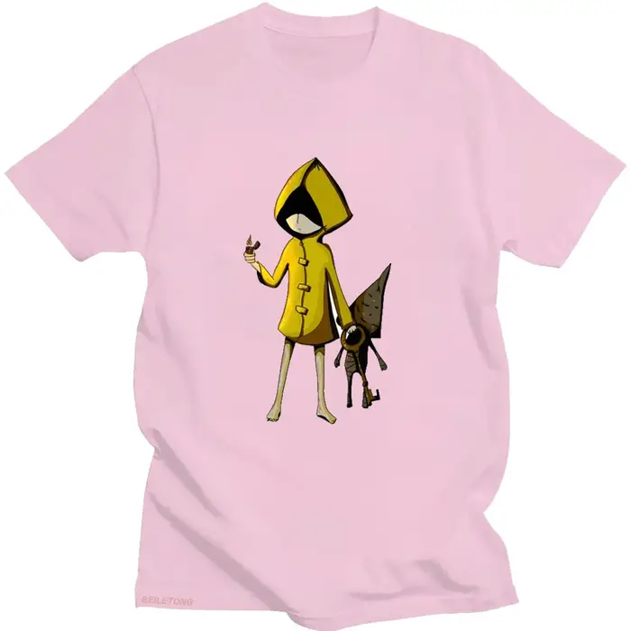 T-shirt à manches courtes Little Nightmares Mono Cartoon Print