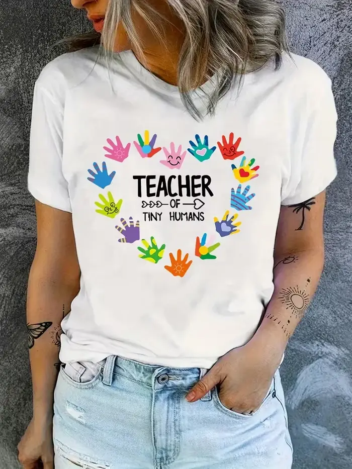 T-shirt imprimé pour enseignant