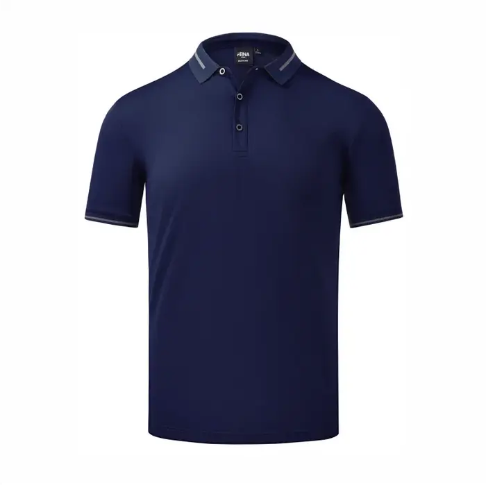 Polo décontracté à manches courtes pour hommes
