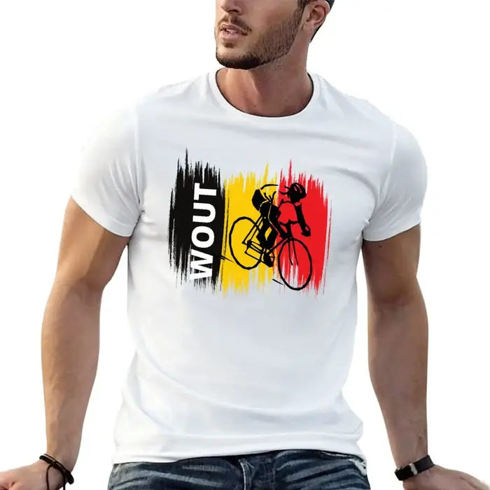 T-shirt à manches courtes Wout Van Aert pour hommes