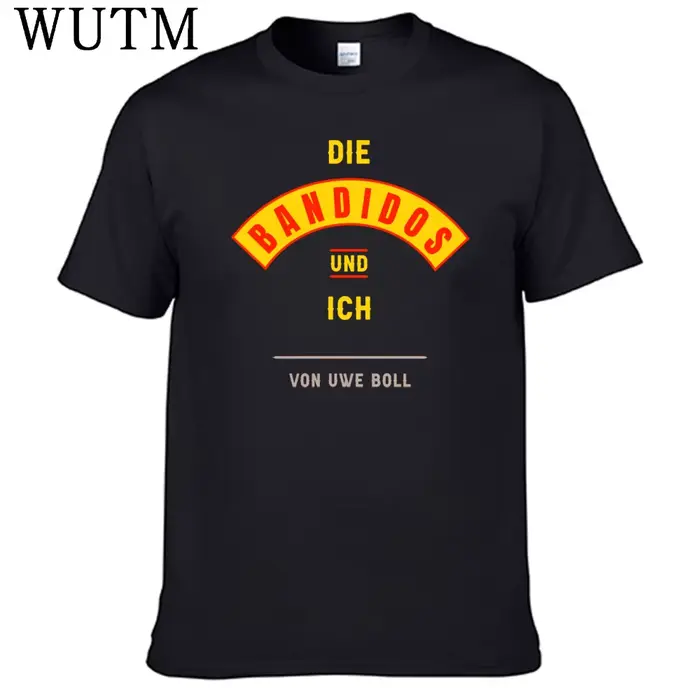 Bandidos Mc t-shirt 100% coton pour hommes, chemise