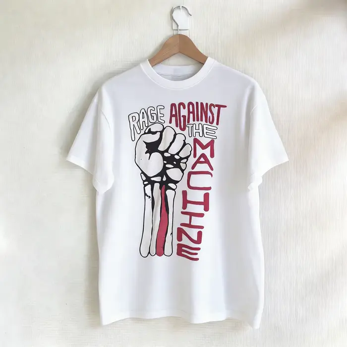 T-shirt unisexe Rage Against The Machine Band Hand Up
