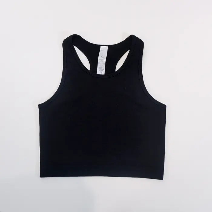 LULU FLORA Débardeur d'été, base de sport sans couture à séchage rapide, vêtements d'extérieur, rayu