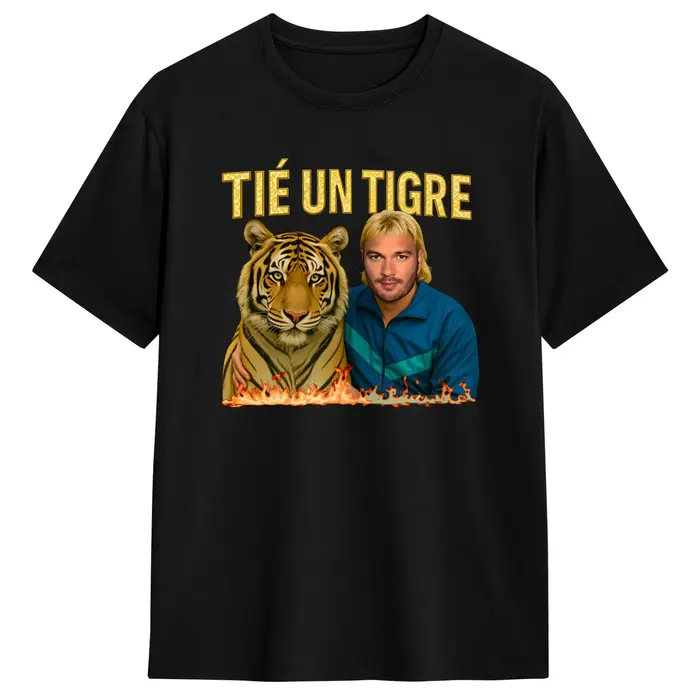 T-shirt pour hommes et femmes, Jul 'Tu es un tigre', T-Shirts Hip Hop, T-shirts d'été, hauts en coto