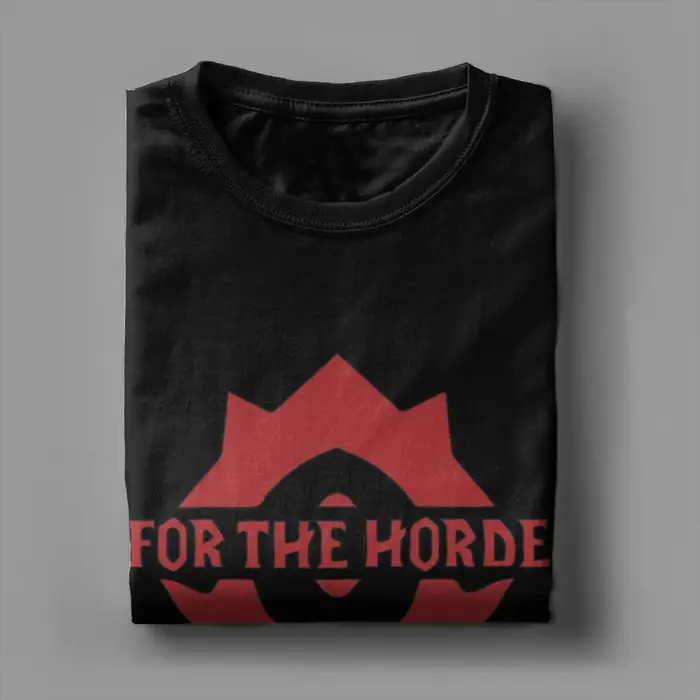 T-shirts pour hommes pour le monde de la Horde World of Warcraft