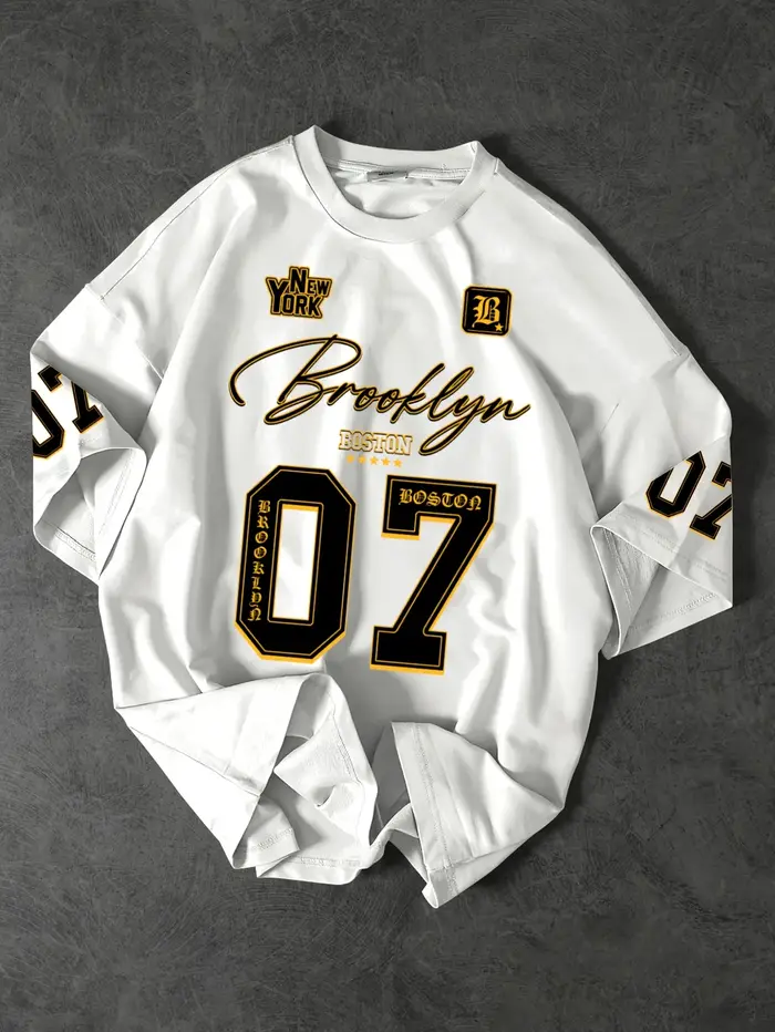 T-shirt graphique Brooklyn New York pour hommes et femmes