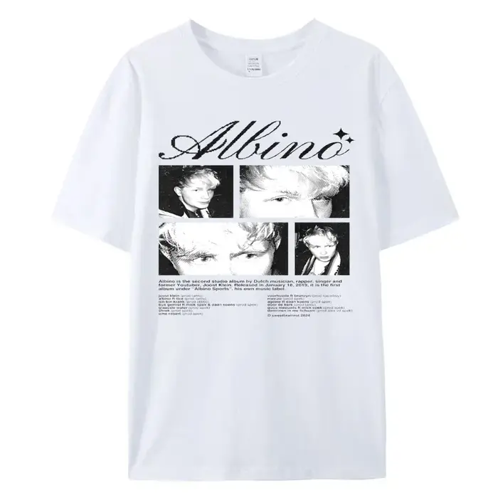 Joost Klein pur coton t-shirt été concepteur Streetwear hommes T-shirts Streetwear drôle graphique u