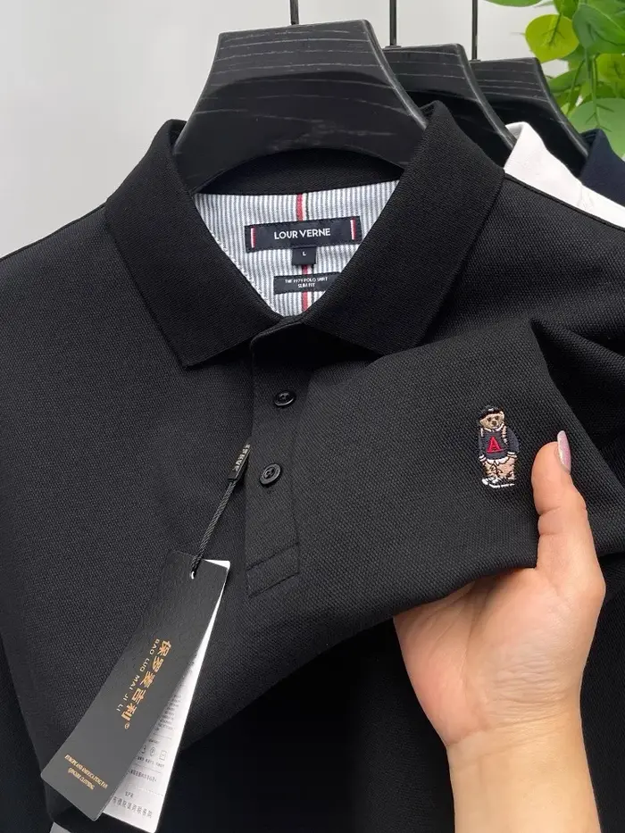 Polo à manches courtes pour hommes
