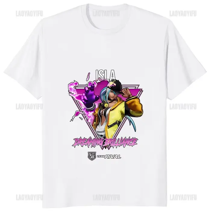 T-shirt homme King of Fighters XV, vêtement streetwear décontracté, avec image Mai Shiranui imprimée