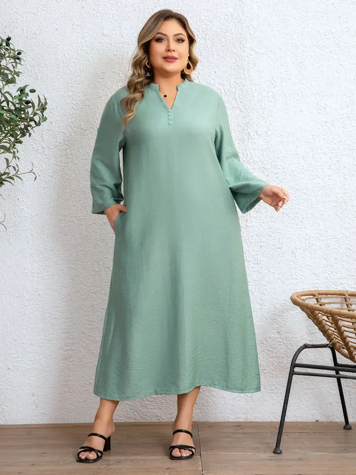 Robe ample pour femmes grandes tailles