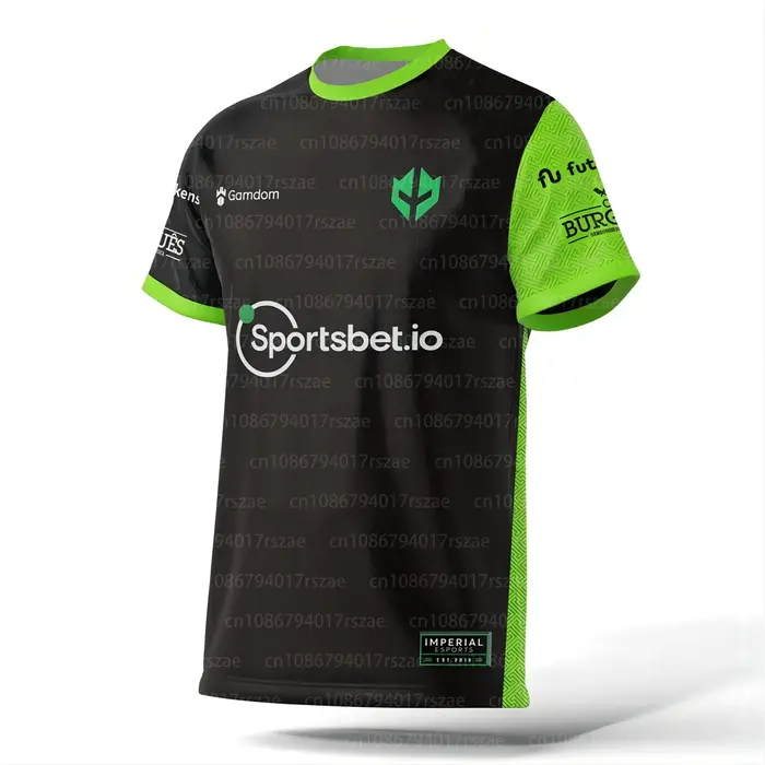 T-shirt Esport impérial 2024 CS, maillot de jeu pour hommes, uniforme de jeu d'équipe, vêtements pou