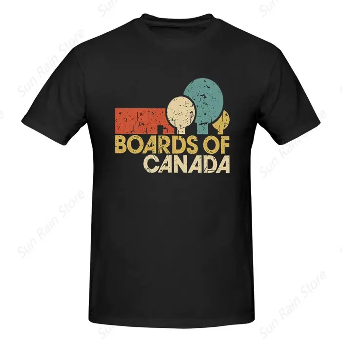 BOARDS OF CANADA In Cramped Quarters T-Shirt pour hommes coton surdimensionné t-shirts hommes à manc