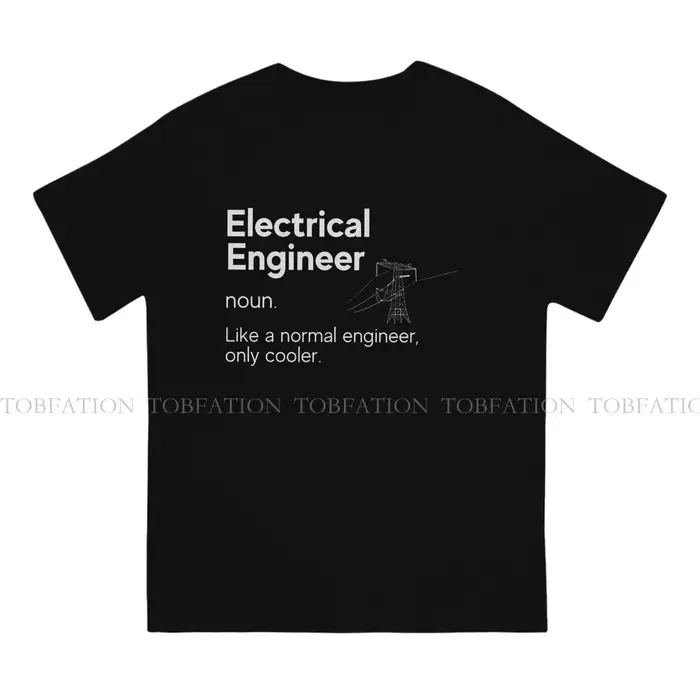 Définition Geek t-shirt Unique ingénieur électricien électrique confortable idée cadeau créative