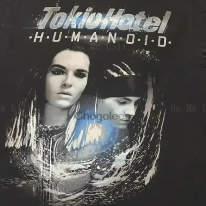 Tokio Hotel Humanoïde Dames Top T-Shirt Hommes Grand 2023 Manches Courtes Personnalisé