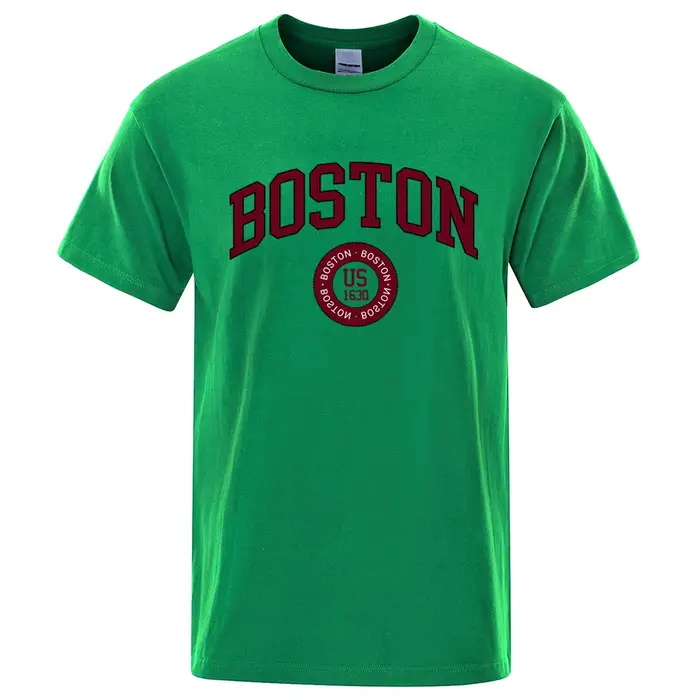 T-shirt en coton imprimé pour hommes