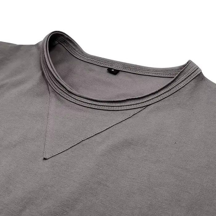 T-shirts à manches longues et col rond pour hommes